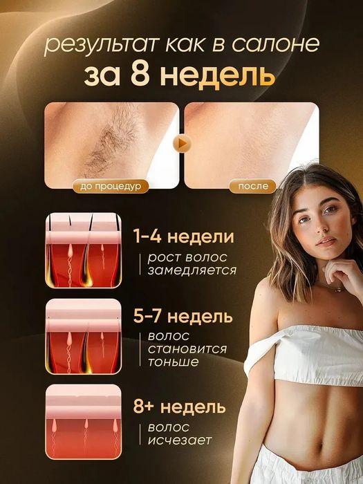 Фотоэпилятор лазерный для удаления волос профессиональный