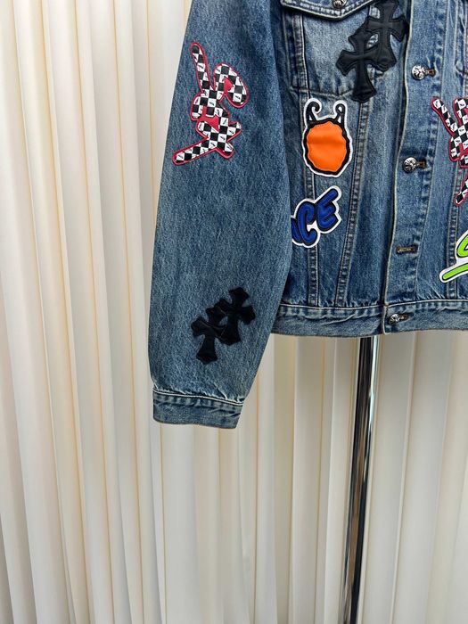 Geaca de blugi Chrome Hearts Premium