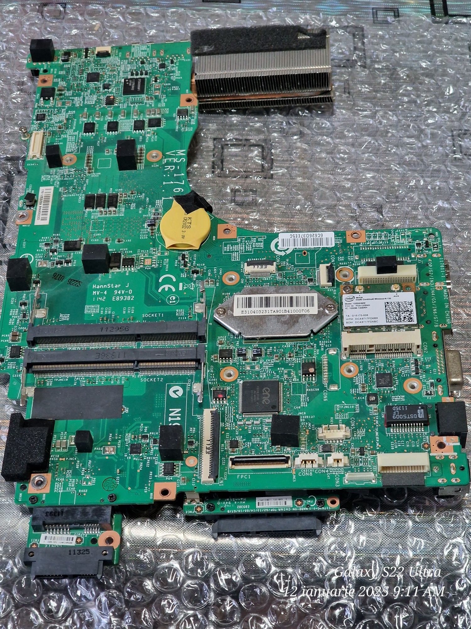 Placa de baza laptop msi
