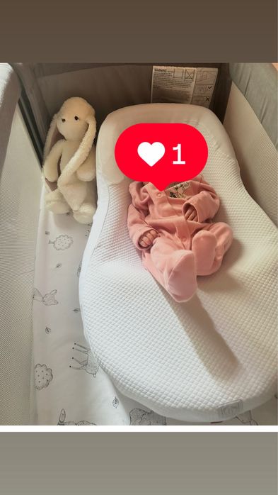 Анатомично гнездо Red Castle COCOONABABY плюс завивка на марката
