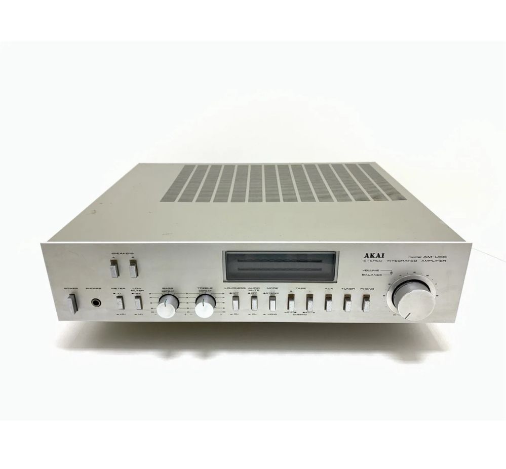 Statie audio profesionala hi fi akai am u 55 vintage 1981 55W canal