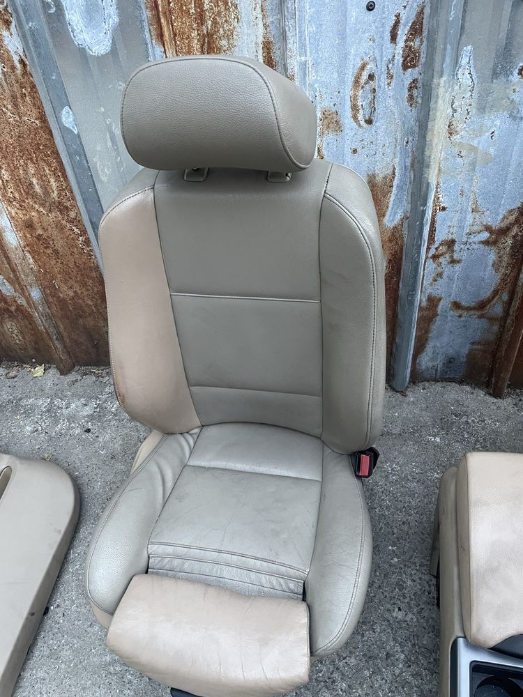 Кожен рекаро салон БМВ Х5, Е53 Фейслифт (recaro bmw e53 Face)