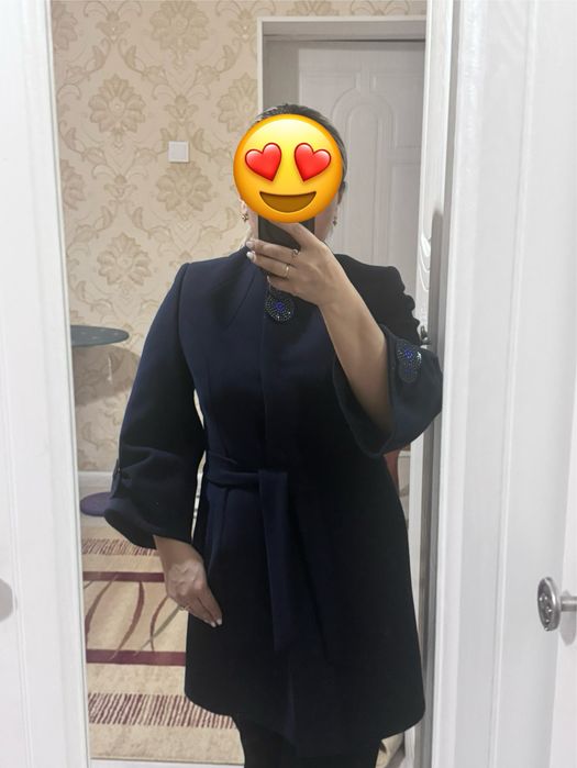 Продам осенний пальто, ношенный, размер 44