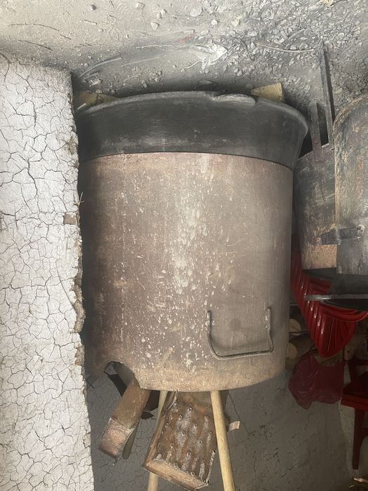 Qozon Oʻchoq 100L chugun