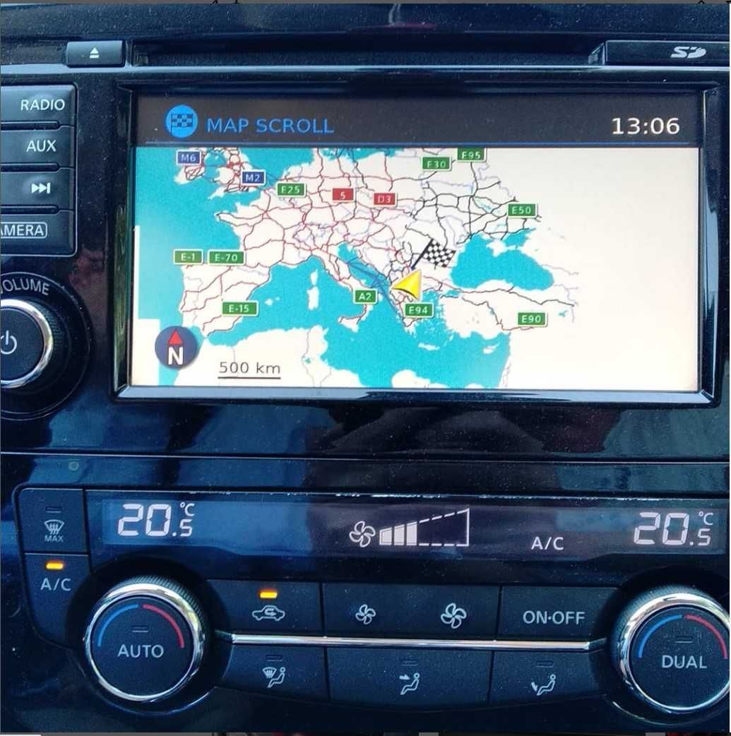 2024 навигация ъпдейт Nissan/Infiniti Нисан SdCard СД Карта map update