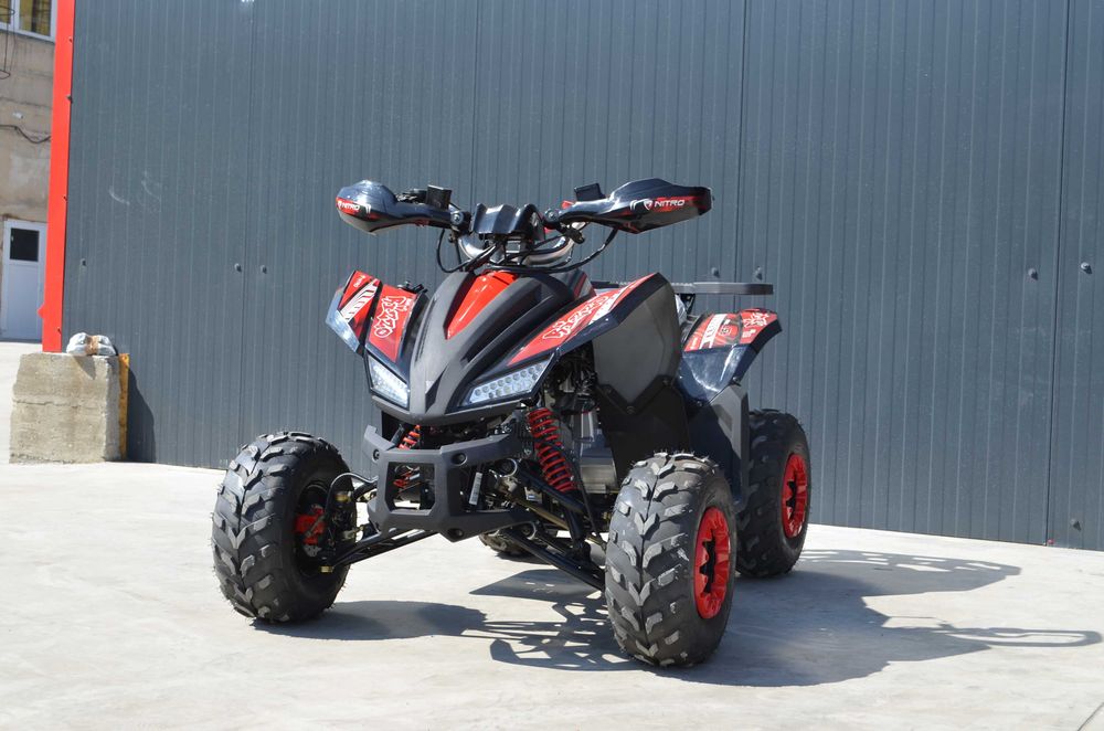 Atv Nitro Rizzors RS7 Pro 125Cc:Semi-Automat 3-Trepte+Marsarier