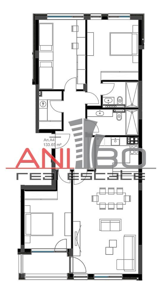 Продава се Четиристаен апартамент в Варна, Бриз - 153 кв.м за 2099 €/кв.м - Снимка #1