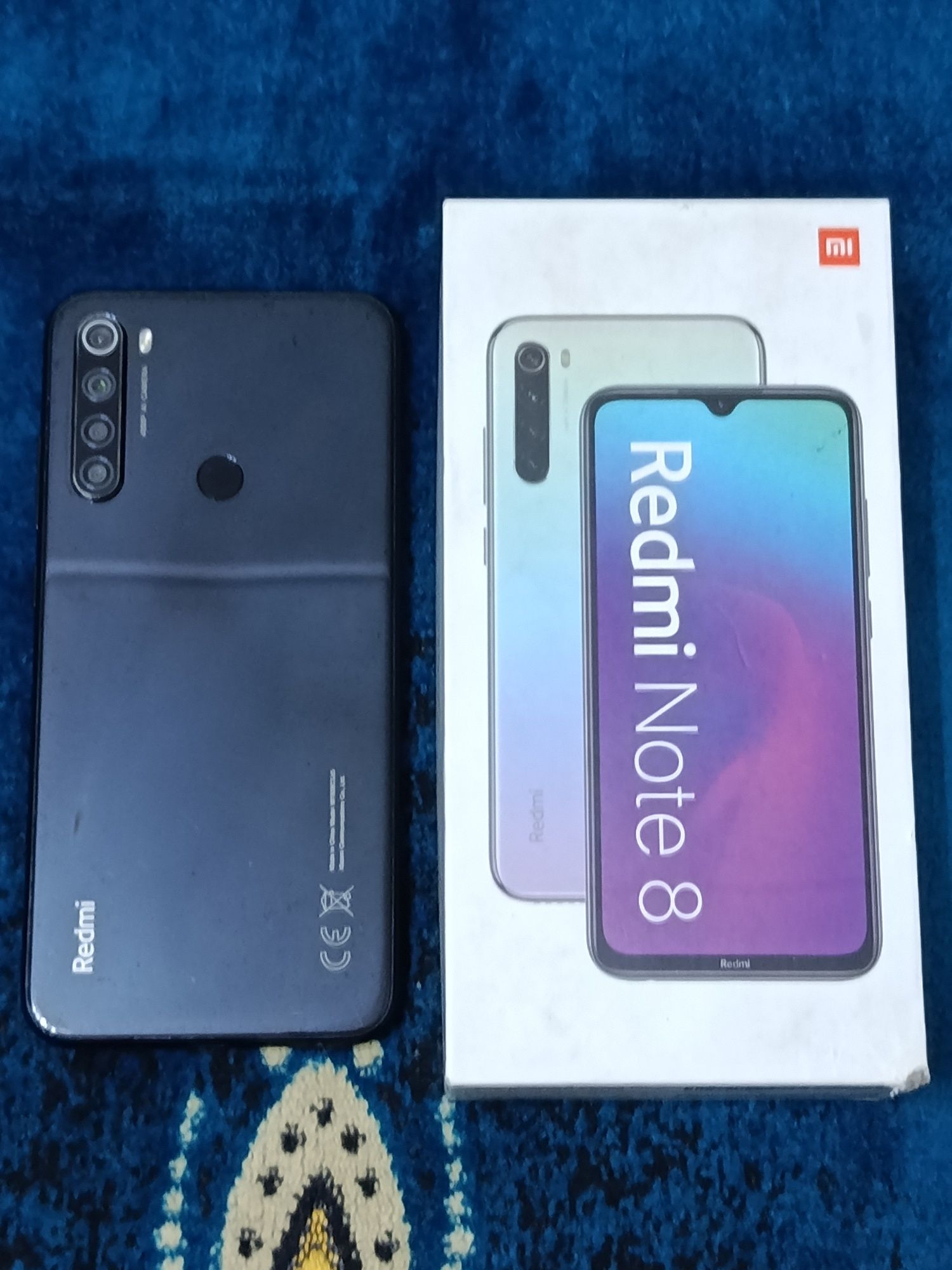 Redmi Note 8 qora rang