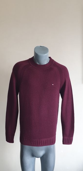 Tommy Hilfiger Wool Mens  S / M НОВО! ОРИГИНАЛ! Мъжки Вълнен Пуловер!