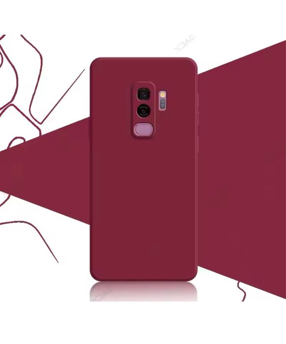 Husa Soft TPU Alcantara Inauntru Colorata - Samsung S8 S9 S10 Plus