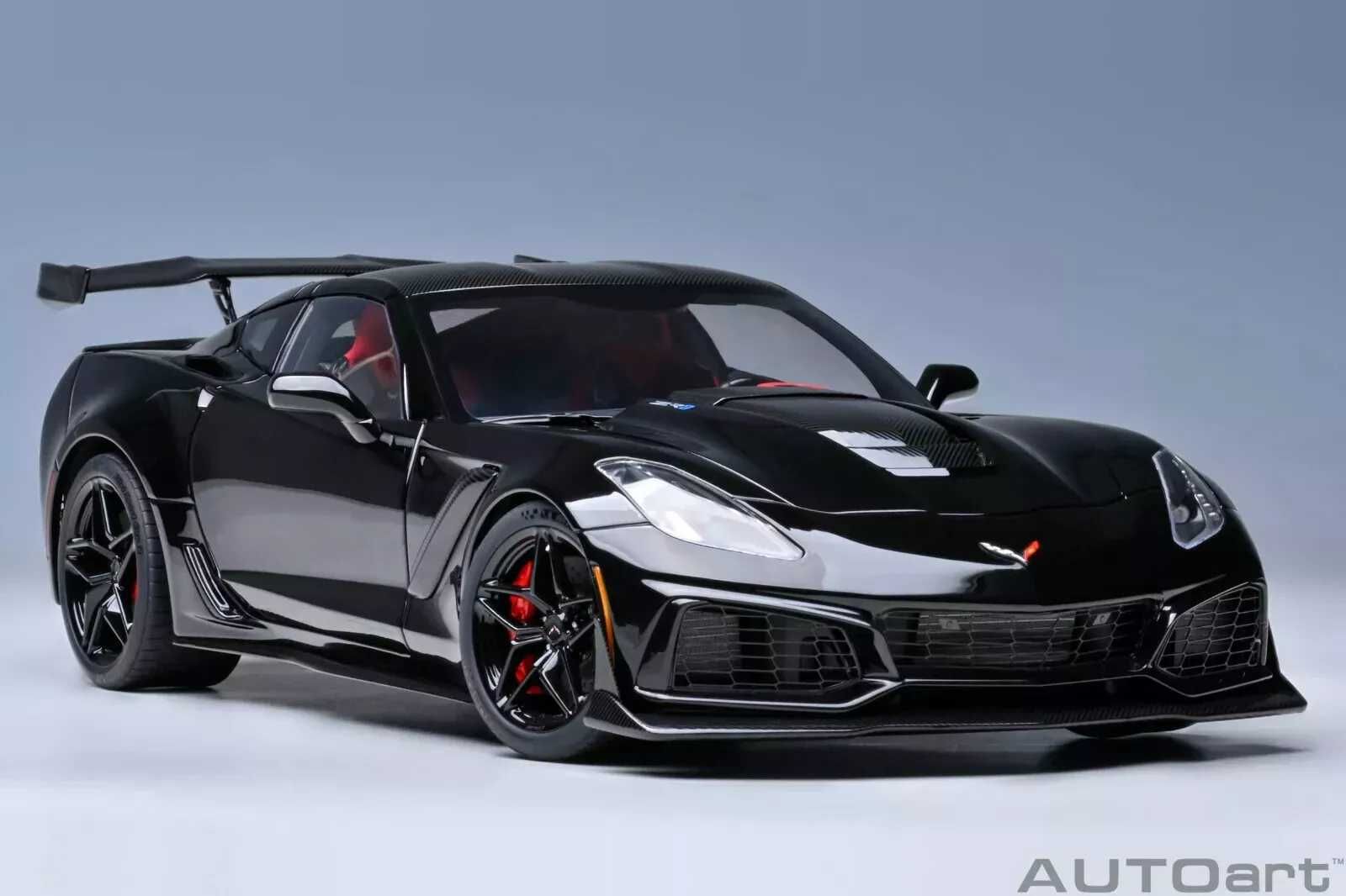 Chevrolet Corvette C7 ZR1, gloss black, AUTOart, M 1:18, 2019
