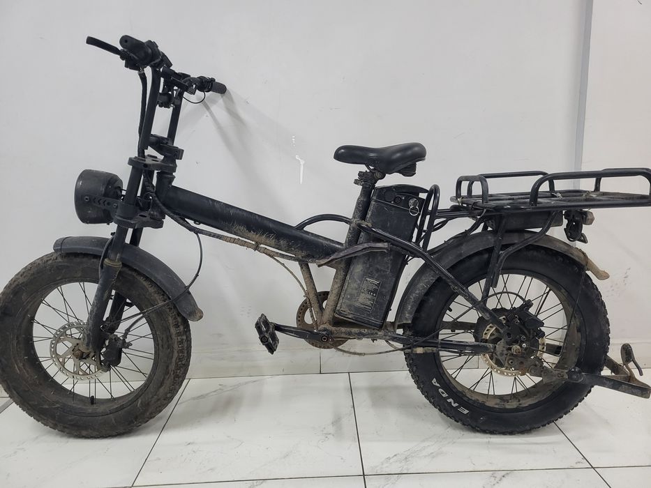 Электровелосипед электро велосипед Леопард Leopard 1200W зимний готов