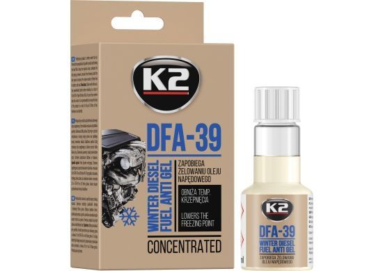 Многофункциональный препарат для дизеля  K2 DFA 50мл на 60л и 5л на 6