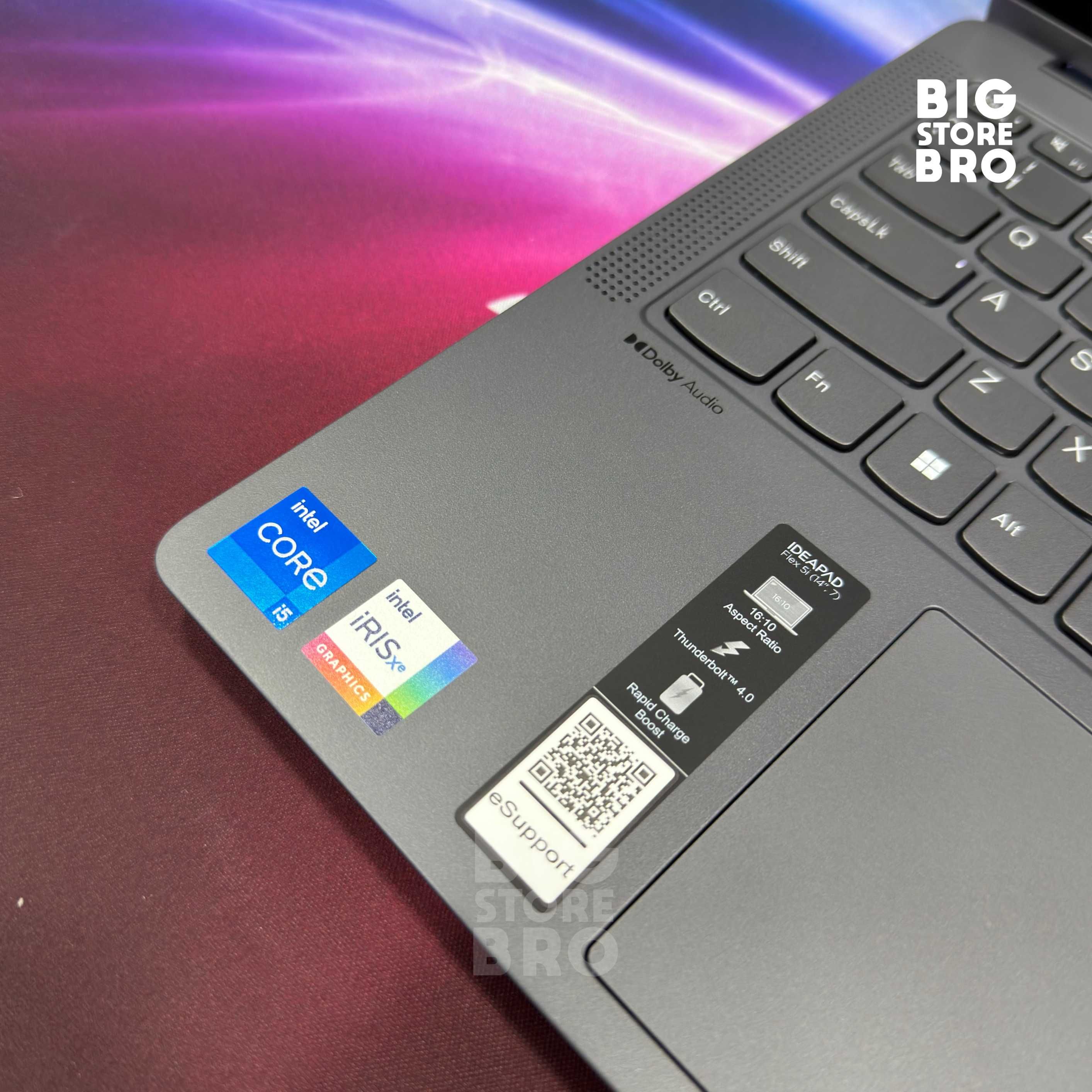 Noutbuk Lenovo IdeaPad Flex x360 2-in-1/Intel Core i5-1235U