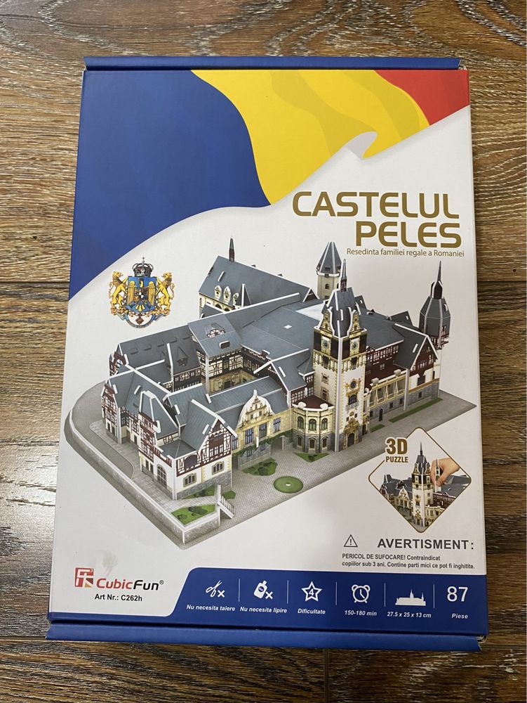 Puzzle 3D Castelul Peles