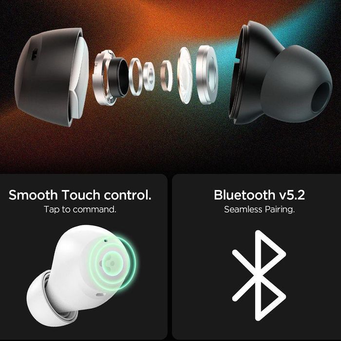 Spigen sa2402 anc pro in-ear – безжични слушалки с активно шумопотиска