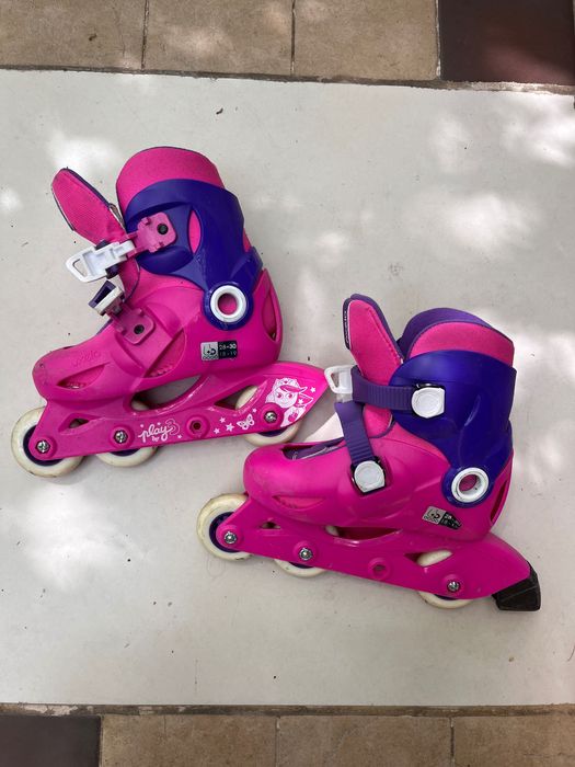 Детски ролери Oxelo в комплект с каска