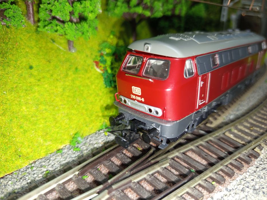 Locomotiva diesel HO V 216 Rowa trenulețe diorama roco