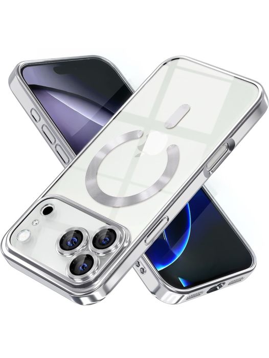 Iphone 17/17 AIR/17 PRO/17 PRO MAX Husa Magsafe Colorata Folie Sticla