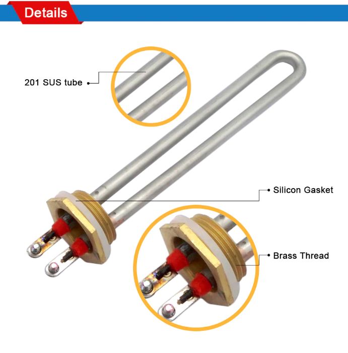 Rezistenta Electrica Boiler / Puffer, 3KW, 2KW, 1KW, 4,5KW, 6KW,1,5KW