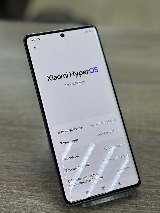 Xiaomi redmi note 14 pro 512(os14b)