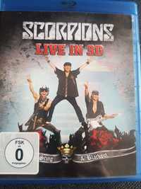 Scorpion live in 3d blu-ray