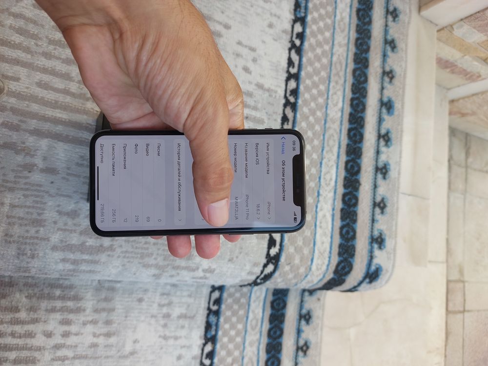 Iphone 11pro LL/A 256gb karopka dok batare 71%
