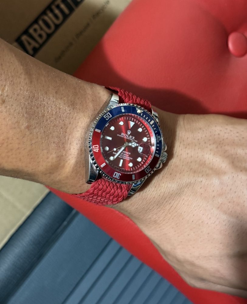 ROLEX SUBMARINER SPIDER-MAN, 41mm , часовник ролекс