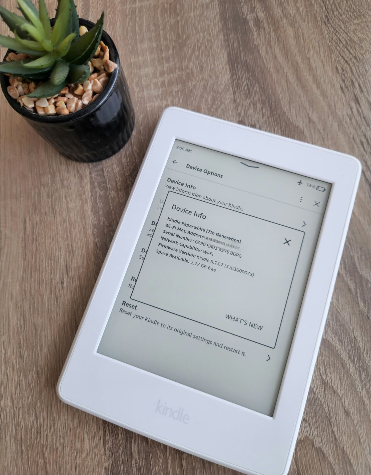 Електронна книга Kindle 7th generation с подсветка, безплатна доставка