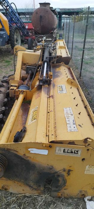 Tocator BERTI 6 metrii pentru vegetatie vie arbusti iarba - tractor