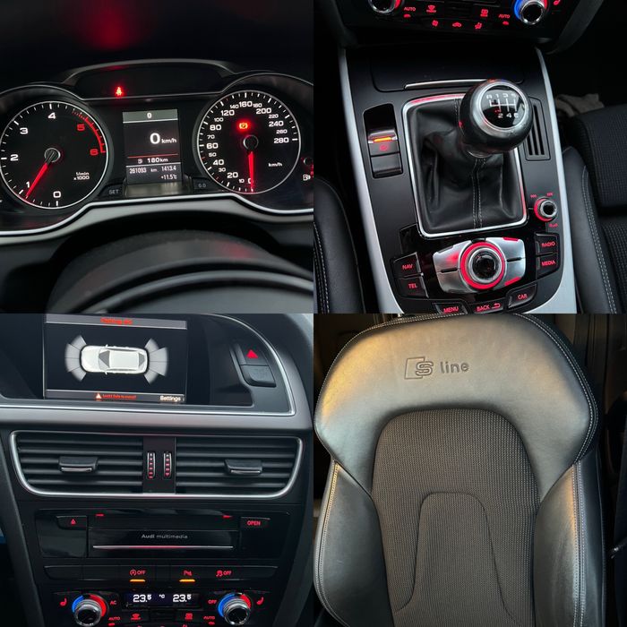 Audi A4 FaceLift ~ S Line ~ Navigatie ~ Parktronic ~ BiXenon ~ Jante