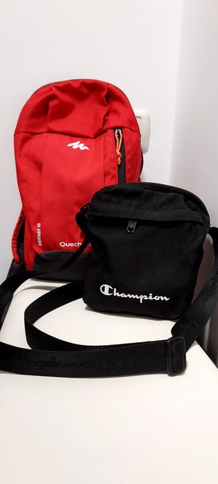 Borsetă Champion și rucsac,ambele 40 ron