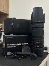 Sigma 70-200mm f/2.8 для Canon / Kaspi RED