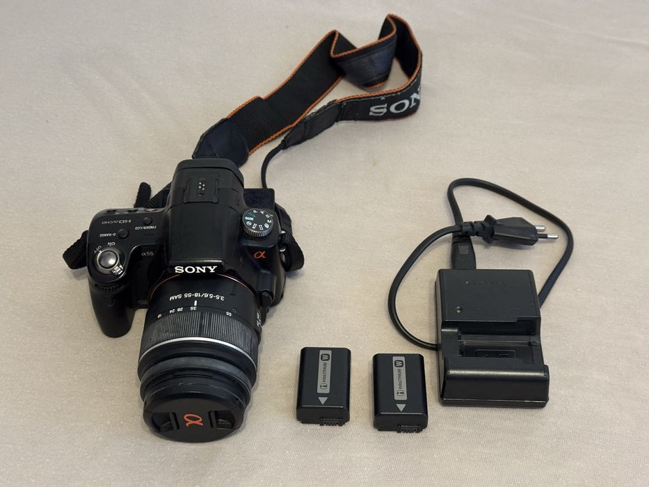 Aparat foto DSLR Sony Alpha SLT A55