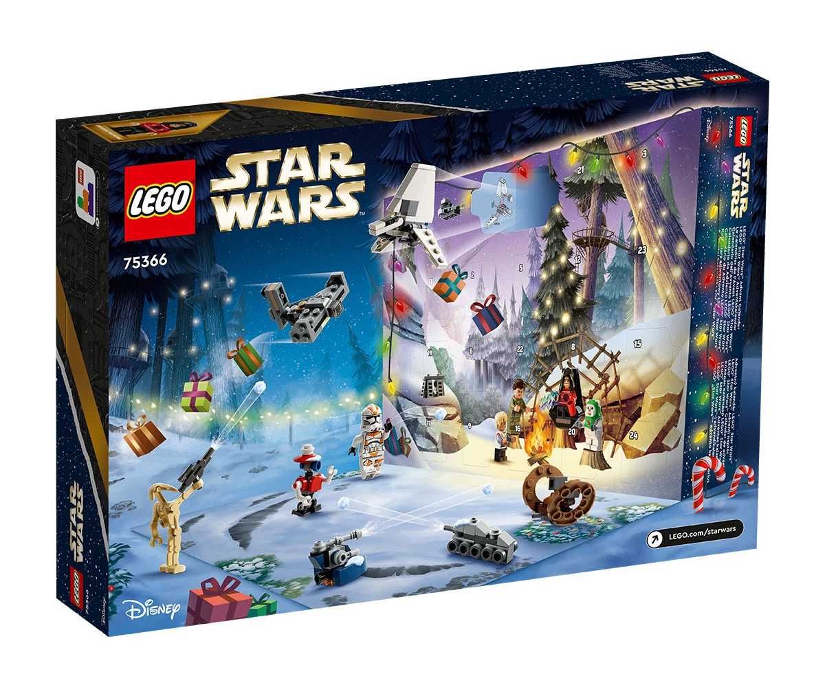 НОВО LEGO Star Wars 75366 - Коледен календар