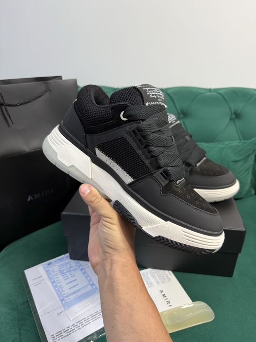 Adidasi Amiri MA-1 piele naturala 100% Full Box colectie noua Premium