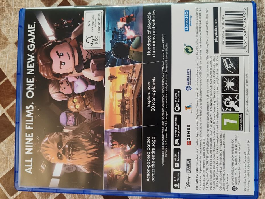 Lego star wars the Skywalker saga ps5