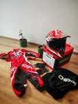 Set echipament moto copii 3-5 ani Cască Chaos YS 47-48 + Costum XS