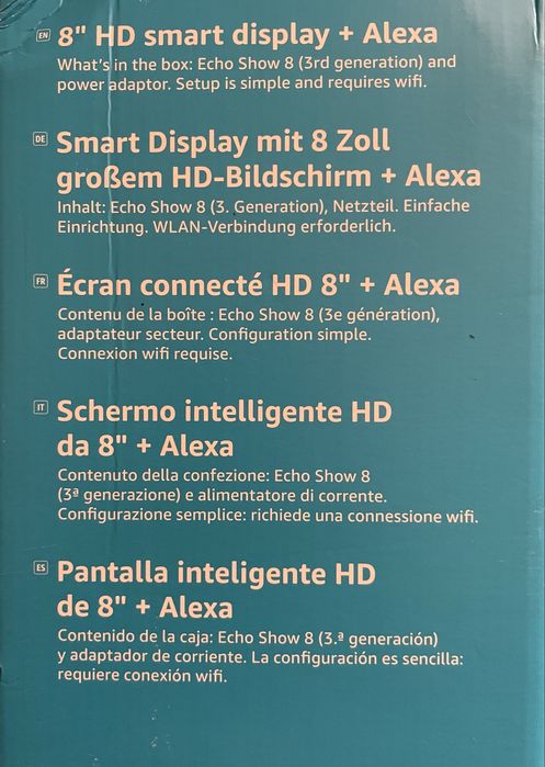 Echo show 8 (3rd generation)