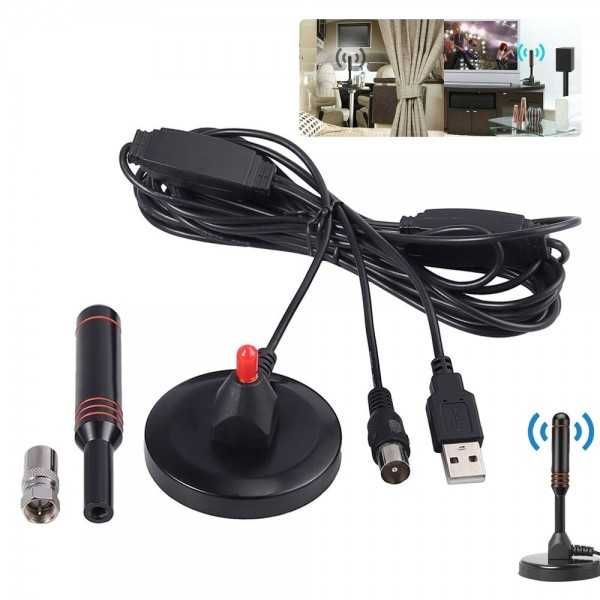 DVB тунер, приемник цифрова телевизия DVB, Цифров TV box,антена HDTV