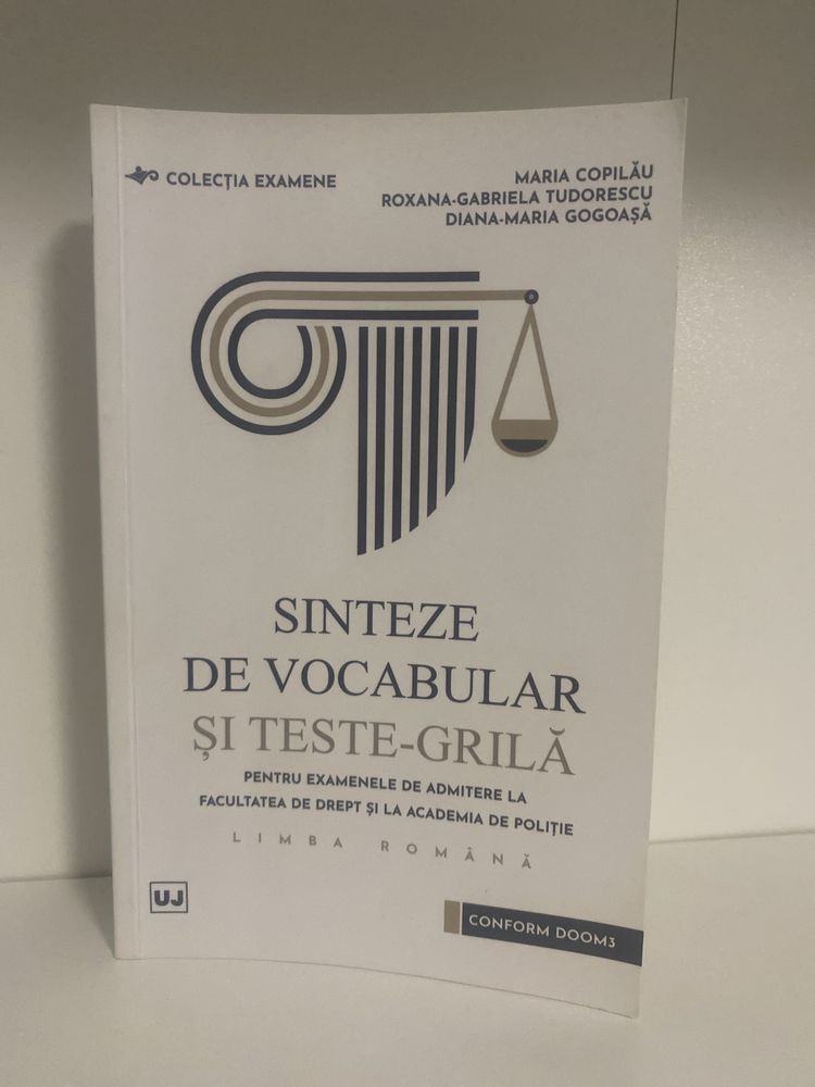 Vand carte Sinteze de Vocabular si Teste Grila