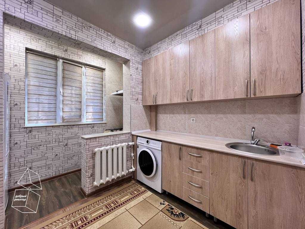 (Добрый) Юнусабад-4 Шохсарой 55 м² 2 ком Свежий ремонт, мебель докупят