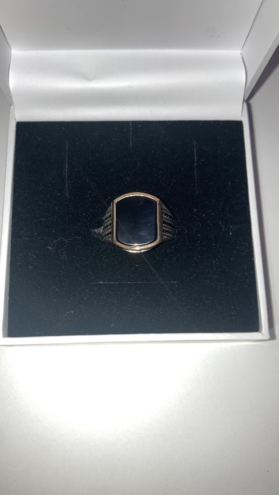 Мужское кольцо (серебро)