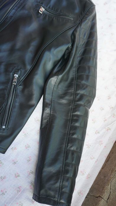 Кожено яке ново агнешка кожа