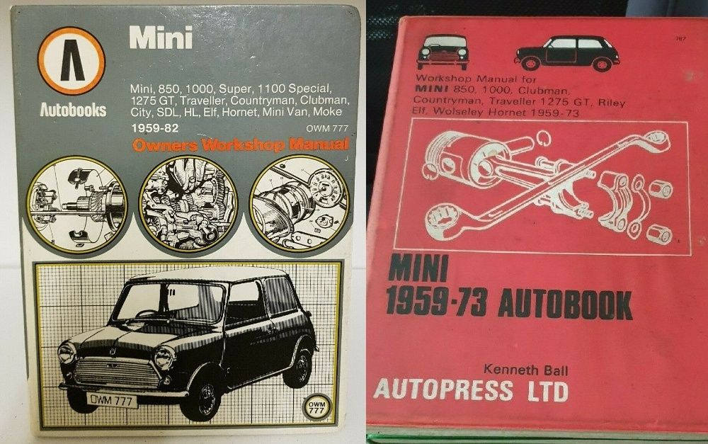 Manuale reparatii auto Mini Austin Morris 1959-2013 Autobooks & Haynes