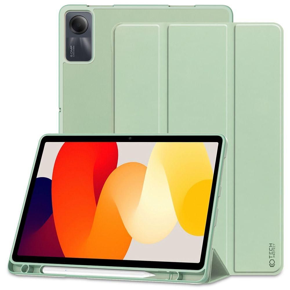 Кейс tech protect sc pen за xiaomi redmi pad se 11.0 matcha green