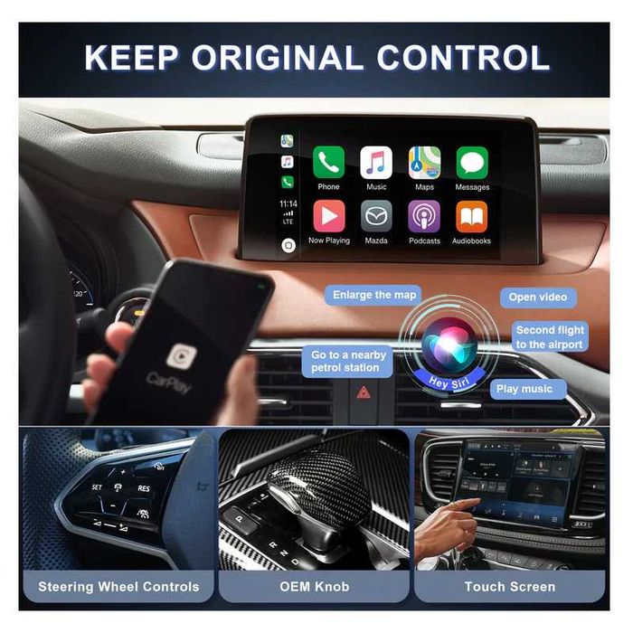 Безжичен Аpple/Carplay USB адаптер