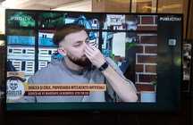 Tv smart Tech  cu telecomanda diagonală 100cm 200lei