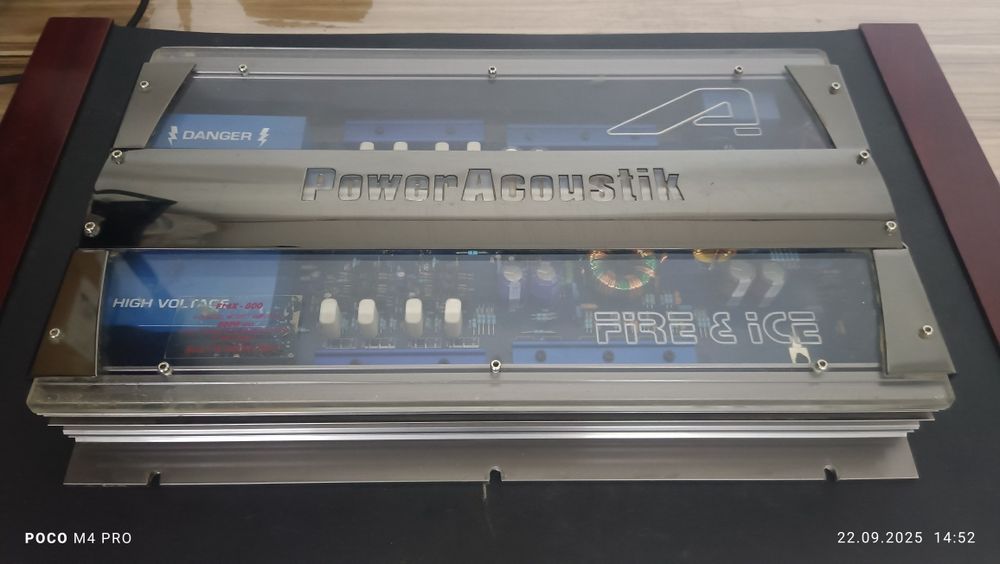 Усилитель автомобильный Fire&ice 800w