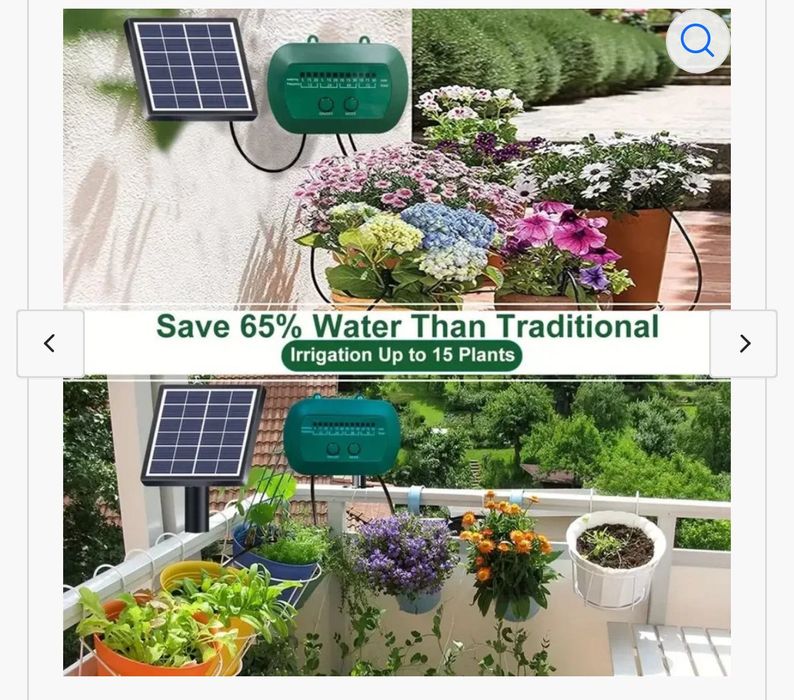 Соларна система за капково напояване